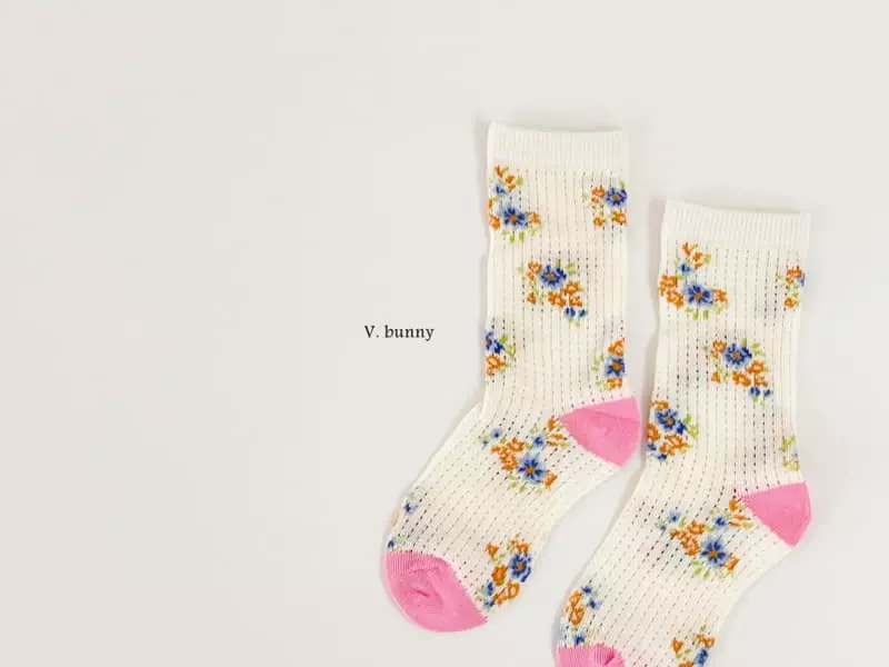 V Bunny - Korean Children Fashion - #toddlerclothing - Dare Socks Set - 8