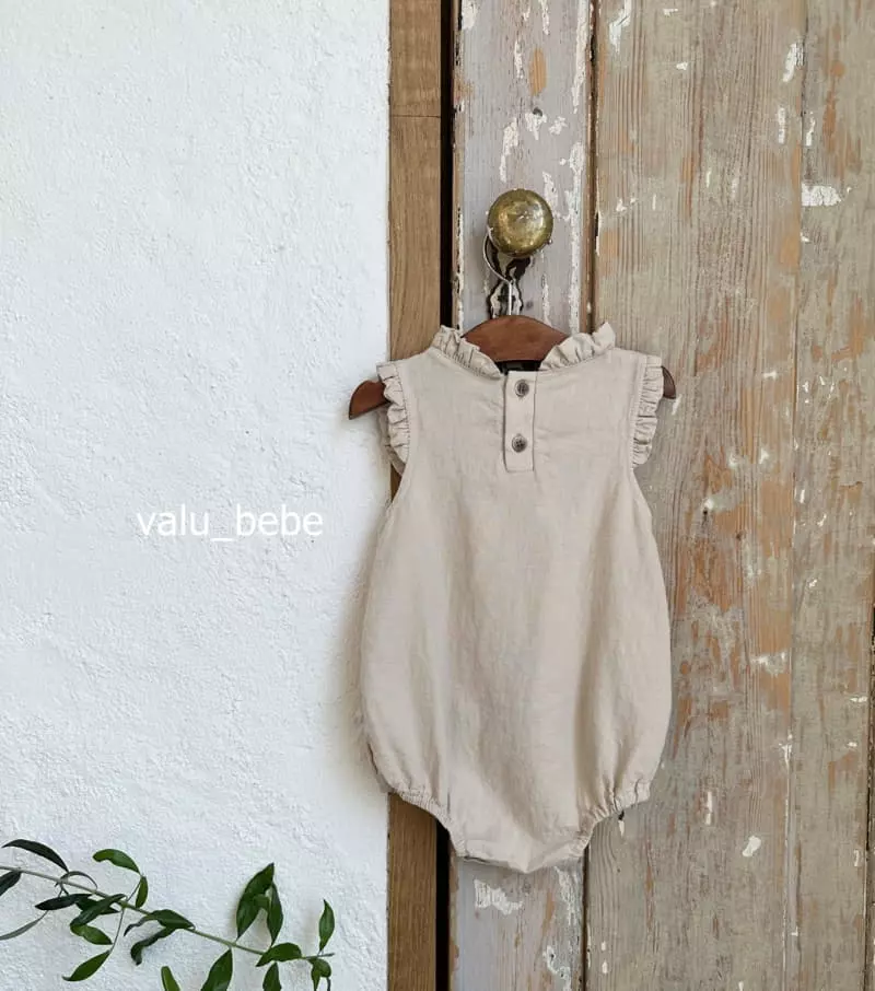 Valu Bebe - Korean Baby Fashion - #babyboutique - Pintuck Frill Bodysuit - 9