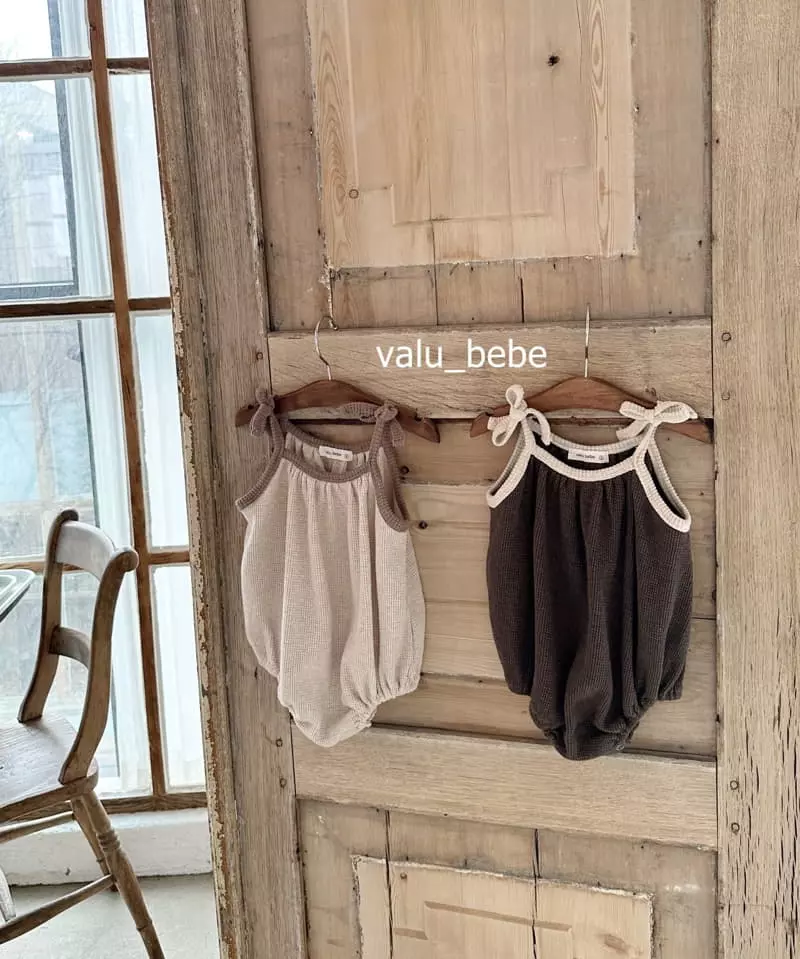 Valu Bebe - Korean Baby Fashion - #babyfashion - Banban String Waffle Bodysuit