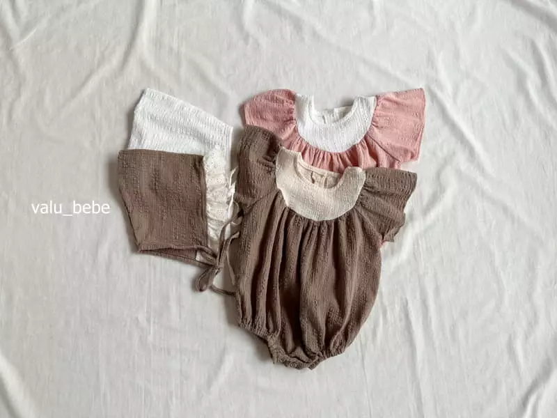 Valu Bebe - Korean Baby Fashion - #babyfashion - Yoru Lace Bonnet - 3