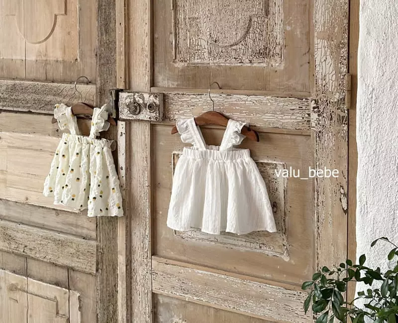 Valu Bebe - Korean Baby Fashion - #babyfever - Ellin Frill Blouse - 6