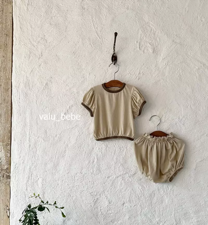 Valu Bebe - Korean Baby Fashion - #babyoninstagram - Puff Shirring Tee - 3