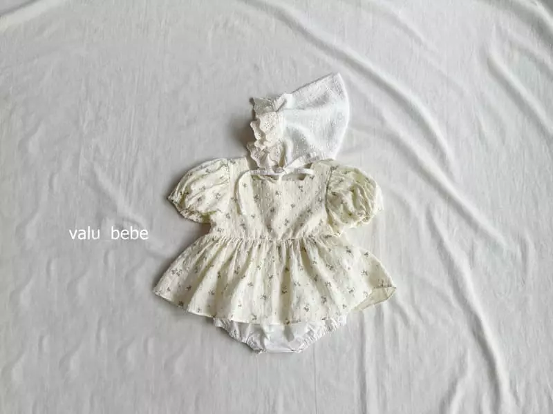 Valu Bebe - Korean Baby Fashion - #babyoninstagram - Flower Puff Blouse - 7