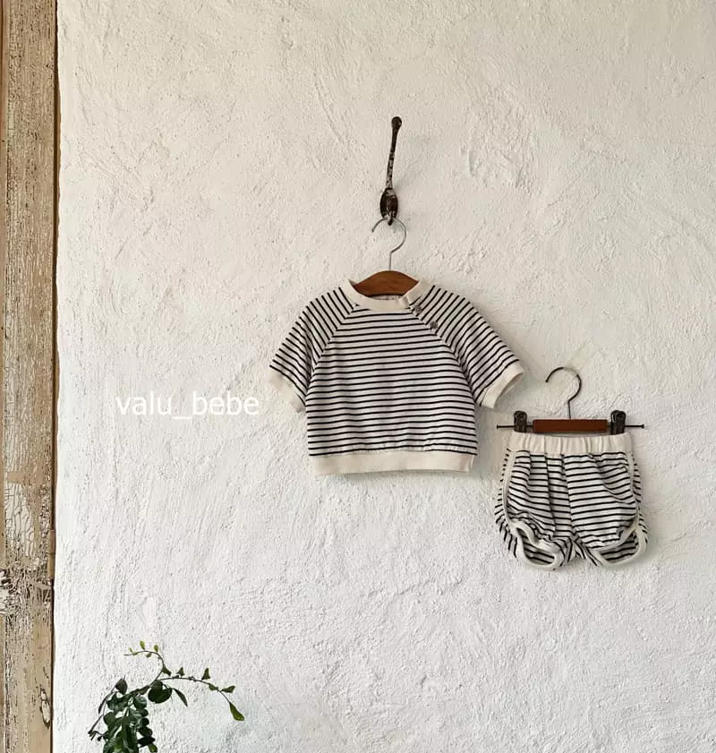 Valu Bebe - Korean Baby Fashion - #babyoninstagram - Cucu Stripes Pants - 4