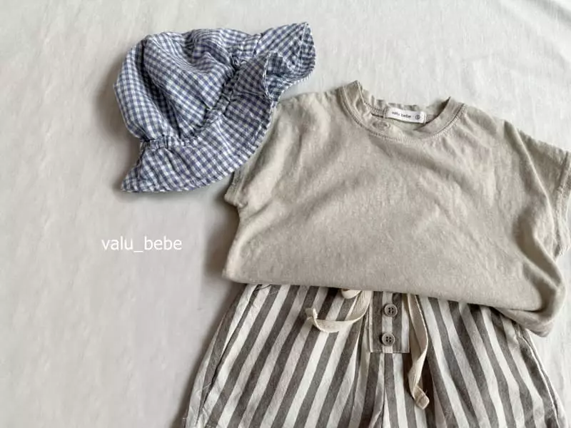 Valu Bebe - Korean Baby Fashion - #onlinebabyshop - Check Buxket Hat - 11