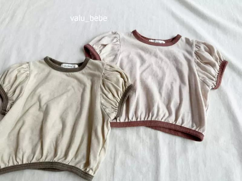 Valu Bebe - Korean Baby Fashion - #onlinebabyshop - Puff Shirring Tee - 9