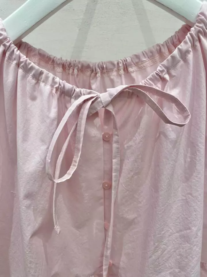 Very - Korean Women Fashion - #pursuepretty - Bubble Blouse - 2