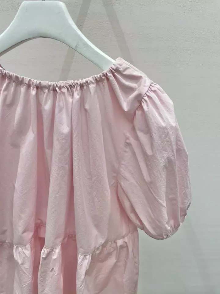 Very - Korean Women Fashion - #thatsdarling - Bubble Blouse - 6