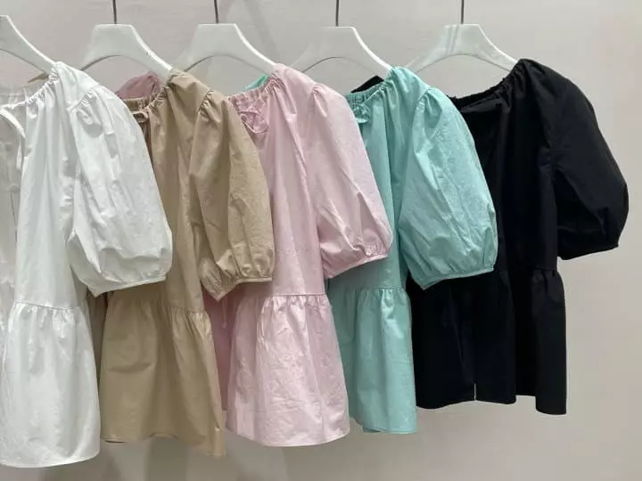 Very - Korean Women Fashion - #thelittlethings - Bubble Blouse - 7