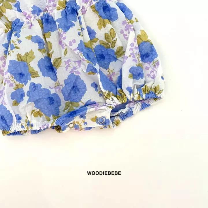 Woodie - Korean Baby Fashion - #babyoutfit - Blooming Bodysuit - 5