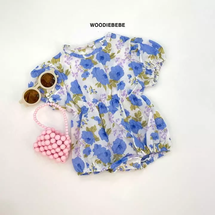 Woodie - Korean Baby Fashion - #babywear - Blooming Bodysuit - 7