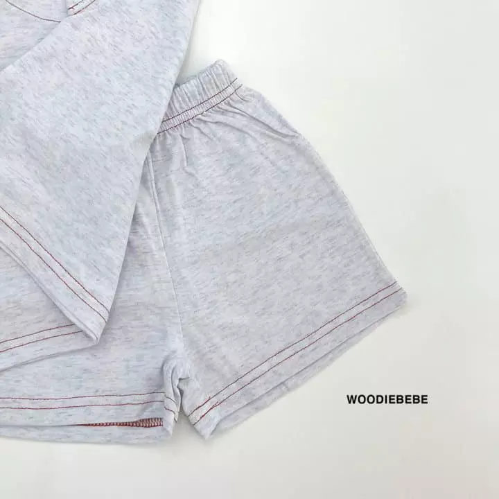 Woodie - Korean Children Fashion - #Kfashion4kids - Juicy Top Bottom Set - 3