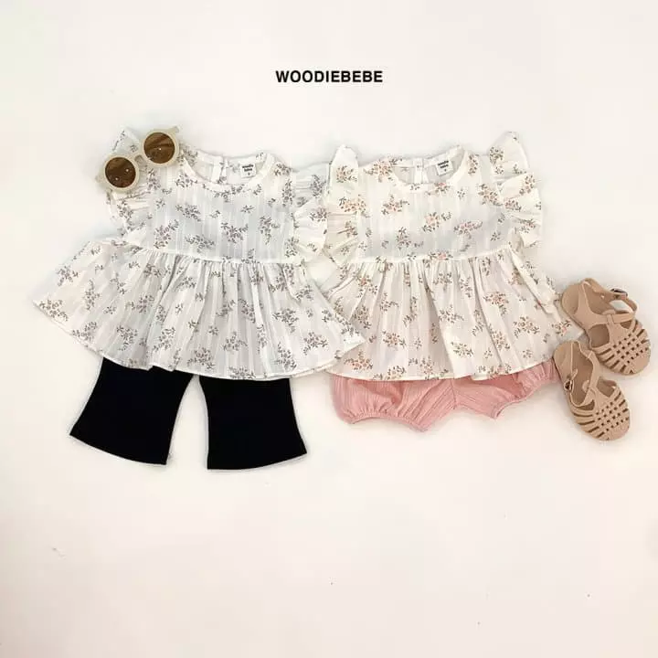 Woodie - Korean Children Fashion - #childofig - Rose Blouse - 8