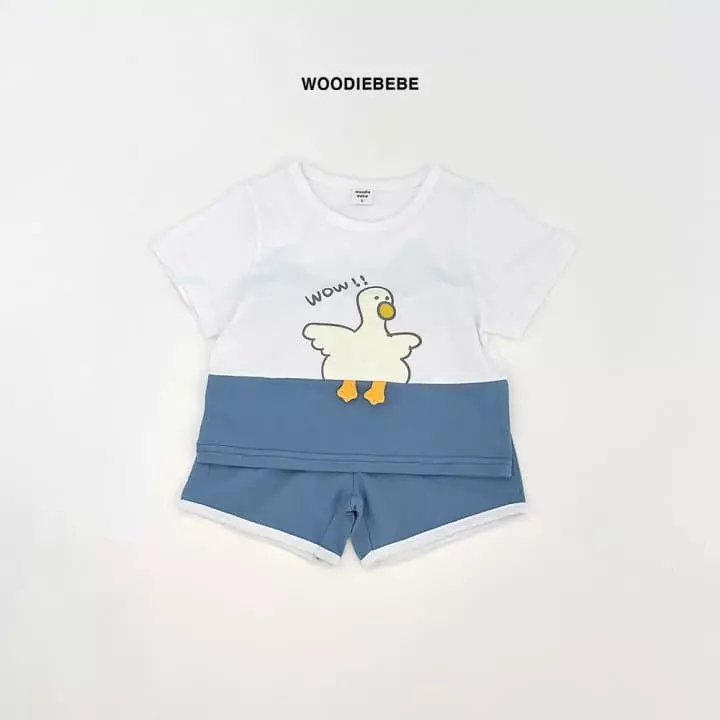 Woodie - Korean Children Fashion - #stylishchildhood - Nald TOp Bottom Set - 4