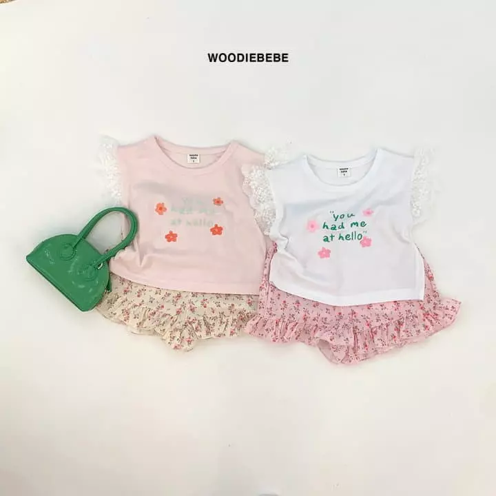 Woodie - Korean Children Fashion - #designkidswear - Daisy Skirt Pants - 9
