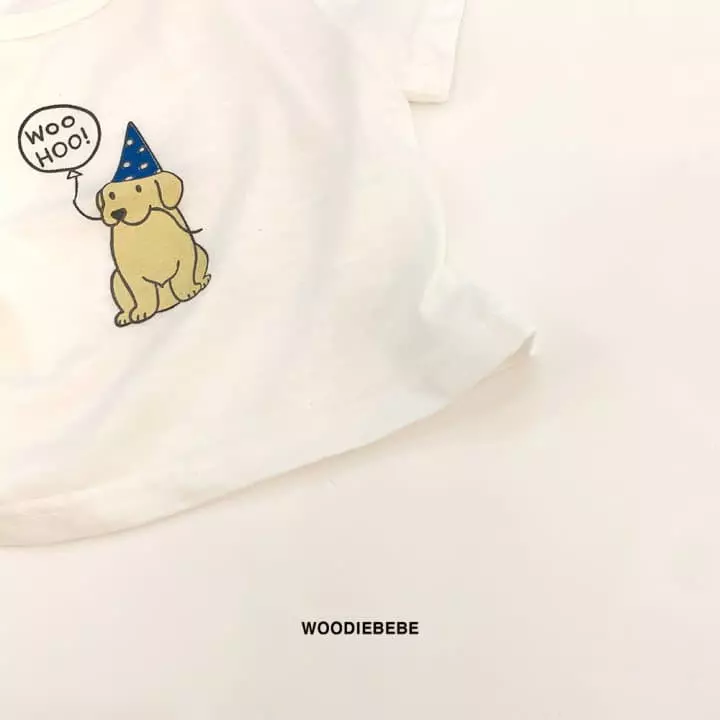 Woodie - Korean Children Fashion - #discoveringself - Party Tee - 5