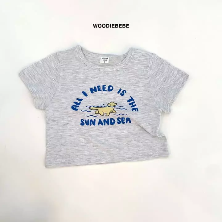 Woodie - Korean Children Fashion - #discoveringself - Swimming Tee - 4