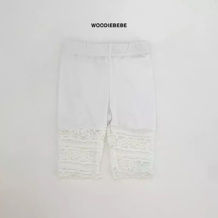 Woodie - Korean Children Fashion - #discoveringself - Lace Leggings - 4