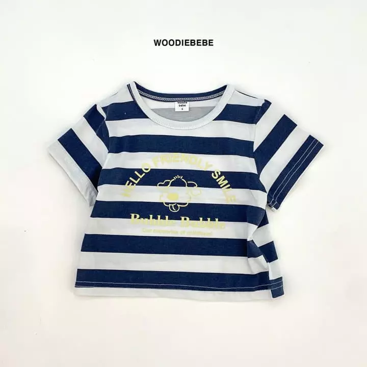Woodie - Korean Children Fashion - #kidsshorts - Bubble Tee - 6