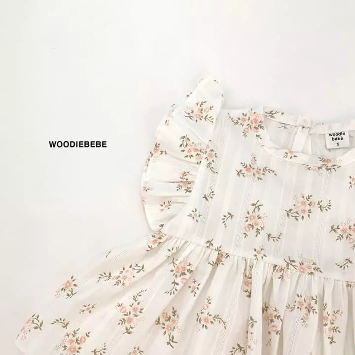 Woodie - Korean Children Fashion - #magicofchildhood - Rose Blouse - 2