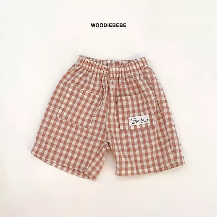 Woodie - Korean Children Fashion - #magicofchildhood - Mone Check Pants - 3