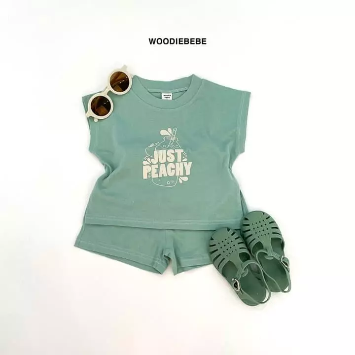 Woodie - Korean Children Fashion - #minifashionista - Juicy Top Bottom Set - 6