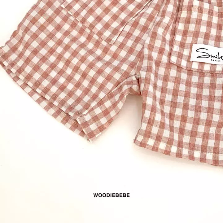 Woodie - Korean Children Fashion - #prettylittlegirls - Mone Check Pants - 5
