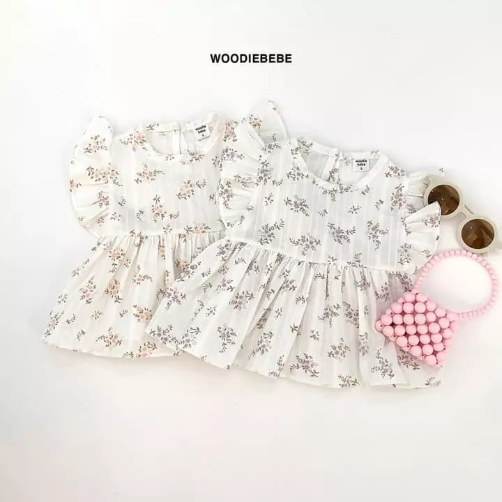 Woodie - Korean Children Fashion - #stylishchildhood - Rose Blouse - 7