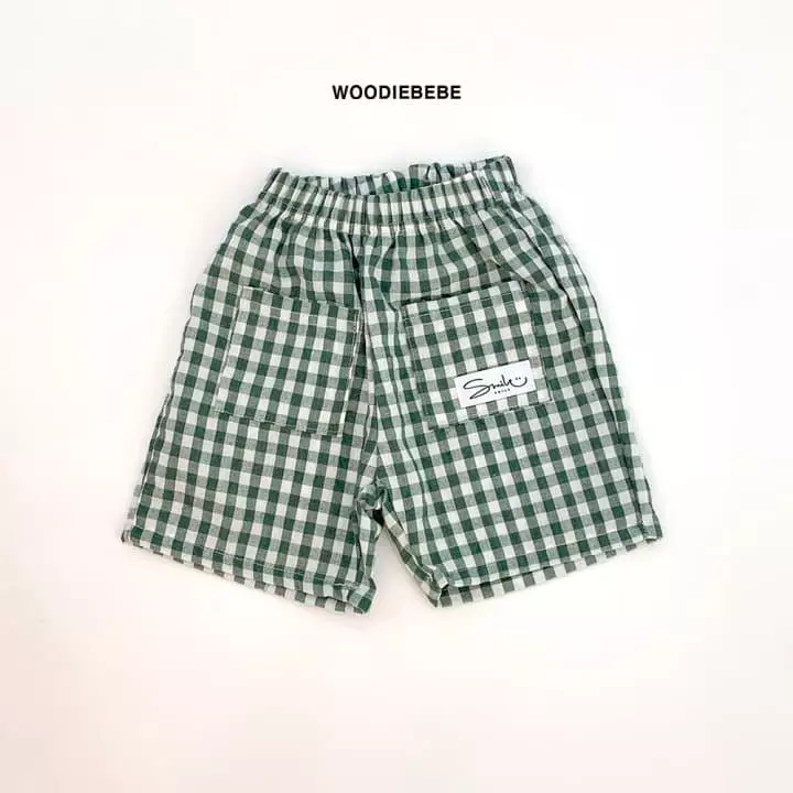 Woodie - Korean Children Fashion - #todddlerfashion - Mone Check Pants - 6