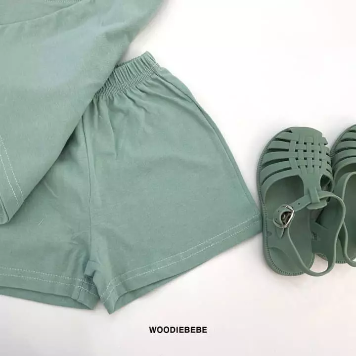 Woodie - Korean Children Fashion - #todddlerfashion - Juicy Top Bottom Set - 8