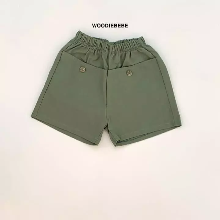 Woodie - Korean Children Fashion - #todddlerfashion - Button Pants - 4