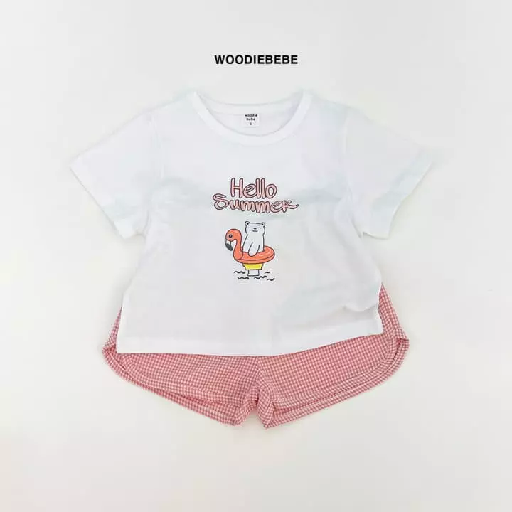 Woodie - Korean Children Fashion - #toddlerclothing - Summer Top Bottom Set