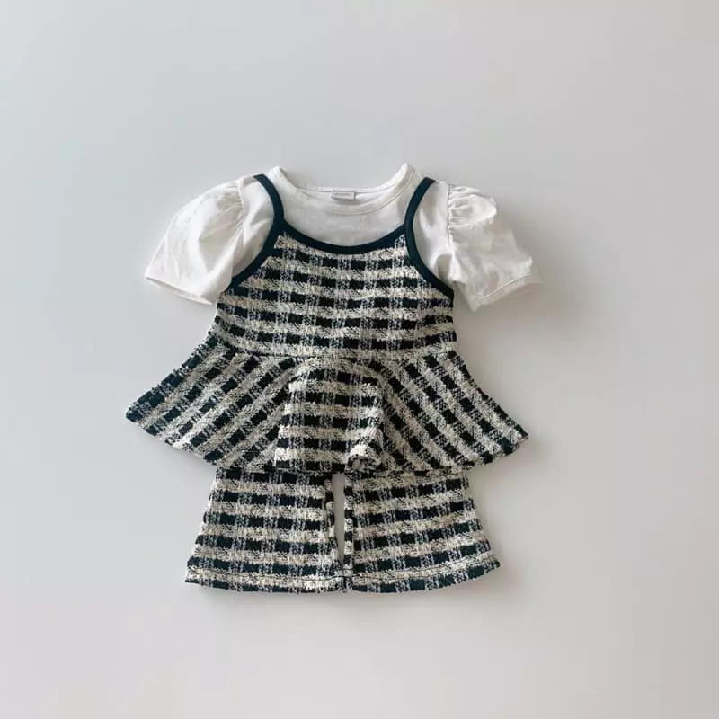 Yellow Factory - Korean Children Fashion - #childofig - Coco Top Bottom Set - 10