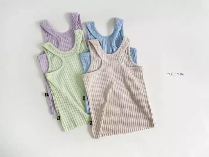 Yerooyena - Korean Children Fashion - #kidzfashiontrend - Creamy Mango Sleeveless - 4