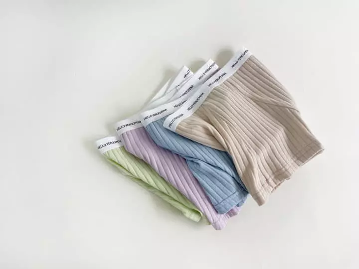 Yerooyena - Korean Children Fashion - #Kfashion4kids - Creamy Square Underwear Set - 3
