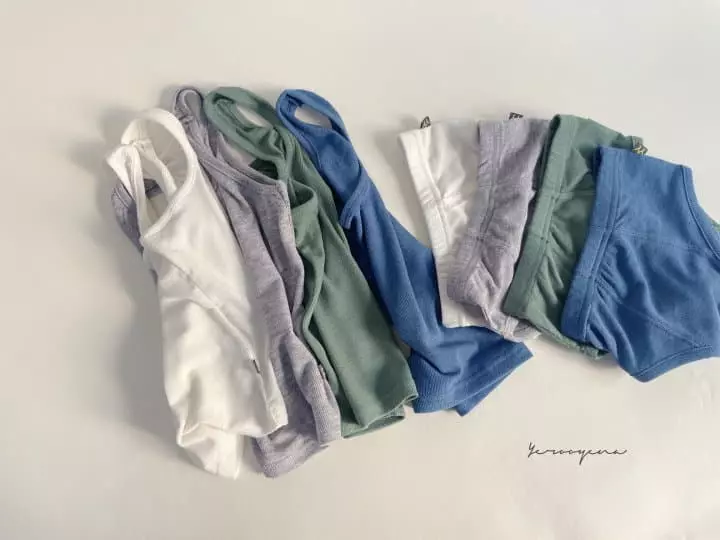 Yerooyena - Korean Children Fashion - #designkidswear - Opening Mango Sleeveless Set - 10