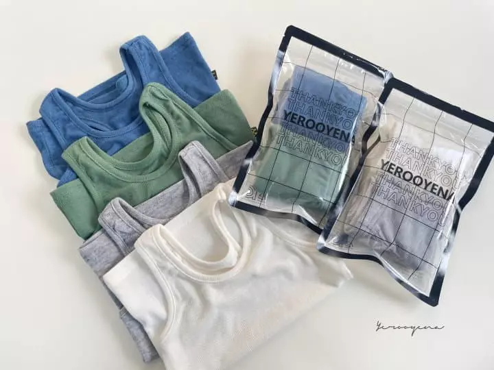 Yerooyena - Korean Children Fashion - #fashionkids - Opening Mango Sleeveless Set - 12