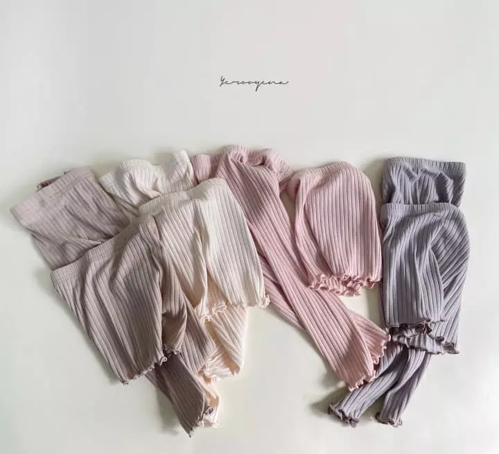 Yerooyena - Korean Children Fashion - #kidsshorts - Creamy Inta Leggings - 6