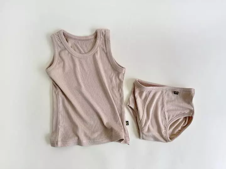 Yerooyena - Korean Children Fashion - #kidsshorts - Banana Rib Sleeveless - 12