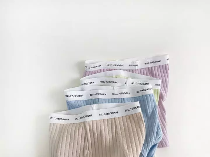 Yerooyena - Korean Children Fashion - #kidsstore - Creamy Square Underwear Set