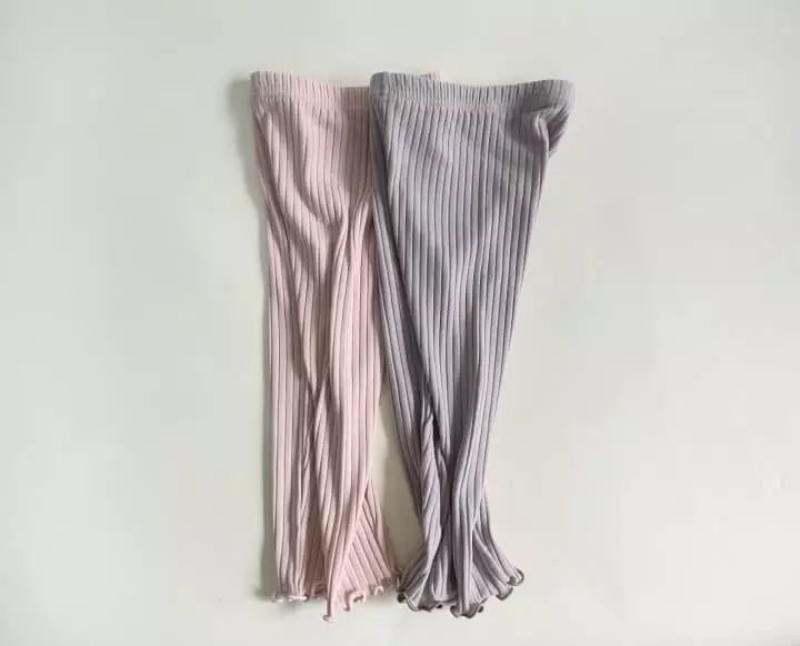 Yerooyena - Korean Children Fashion - #littlefashionista - Creamy Inta Leggings - 10