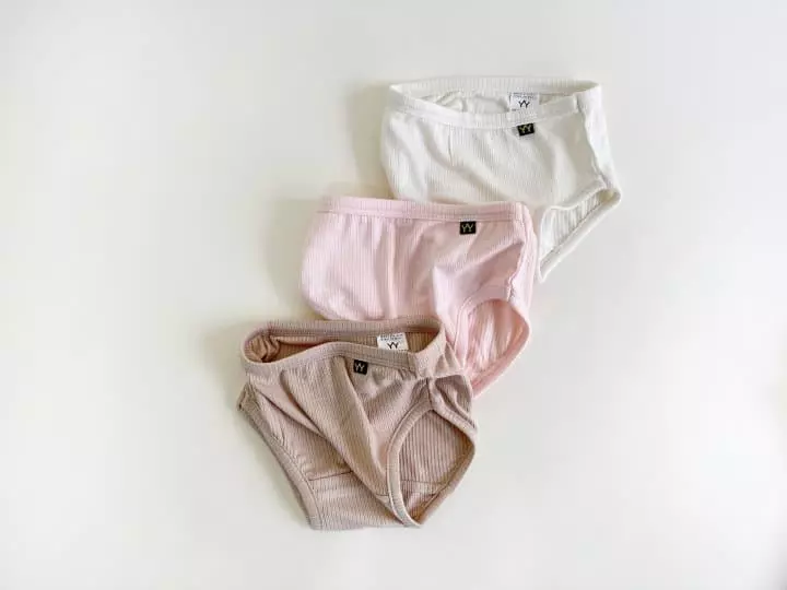 Yerooyena - Korean Children Fashion - #littlefashionista - Banana Rib Girl Underwear