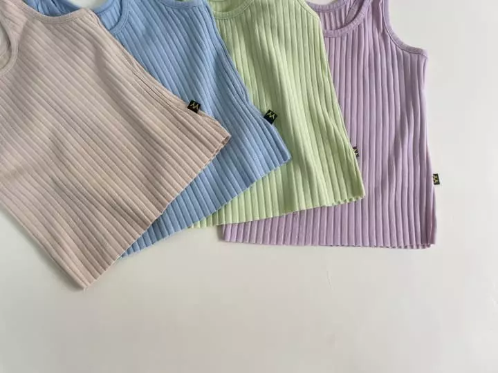 Yerooyena - Korean Children Fashion - #magicofchildhood - Creamy Mango Sleeveless - 6