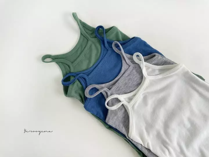 Yerooyena - Korean Children Fashion - #magicofchildhood - Opening String Sleeveless Set