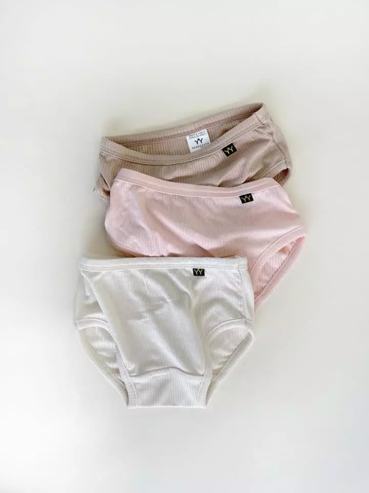 Yerooyena - Korean Children Fashion - #magicofchildhood - Banana Rib Girl Underwear - 2