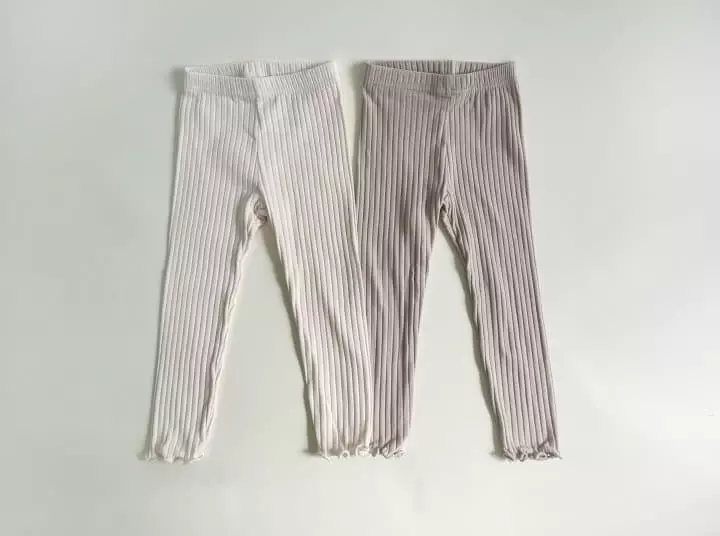 Yerooyena - Korean Children Fashion - #minifashionista - Creamy Inta Leggings - 12