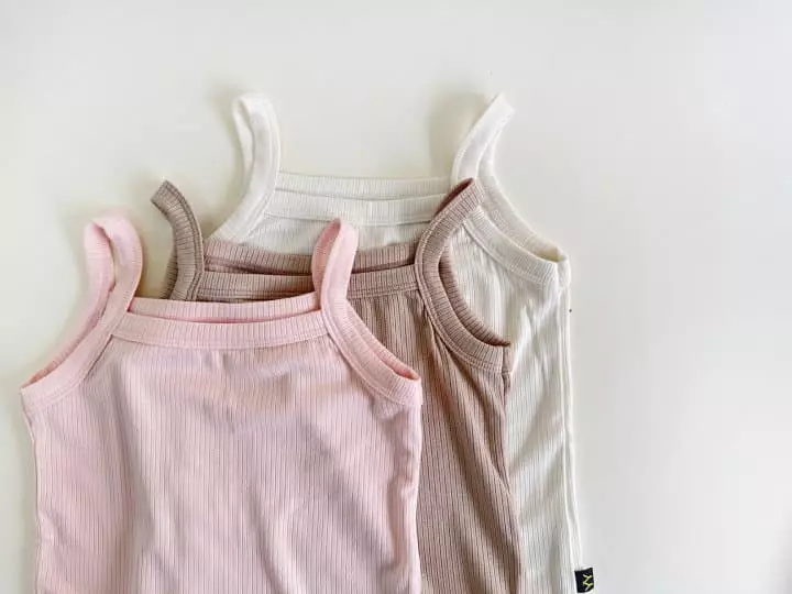 Yerooyena - Korean Children Fashion - #minifashionista - Banana Rib String Sleeveless
