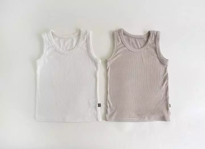 Yerooyena - Korean Children Fashion - #prettylittlegirls - Banana Rib Sleeveless - 4