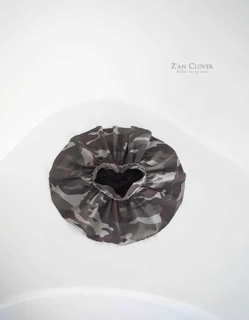Zan Clover - Korean Children Fashion - #childofig - Camo Pleats Skirt Cargo Mini Skirt - 3