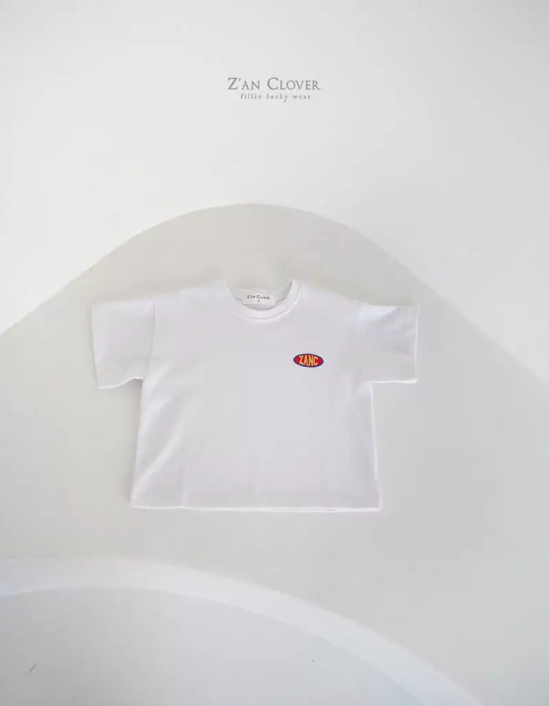 Zan Clover - Korean Children Fashion - #childofig - Embrodiery Tee - 3